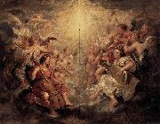 Peter Paul Rubens Music Making Angels oil painting